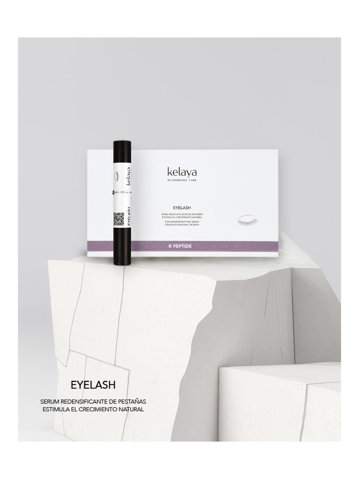 Сыворотка для ресниц Kelaya K-Peptide 3 мл – рост, укрепление, блеск