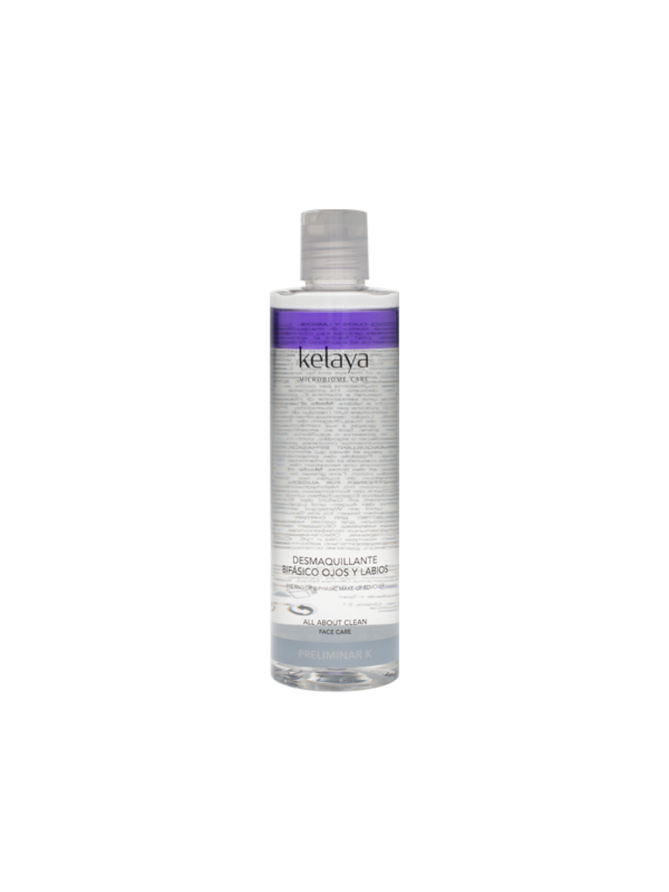 Kelaya Preliminar K – kahefaasiline silma- ja huulemeigieemaldaja, 50/300 ml