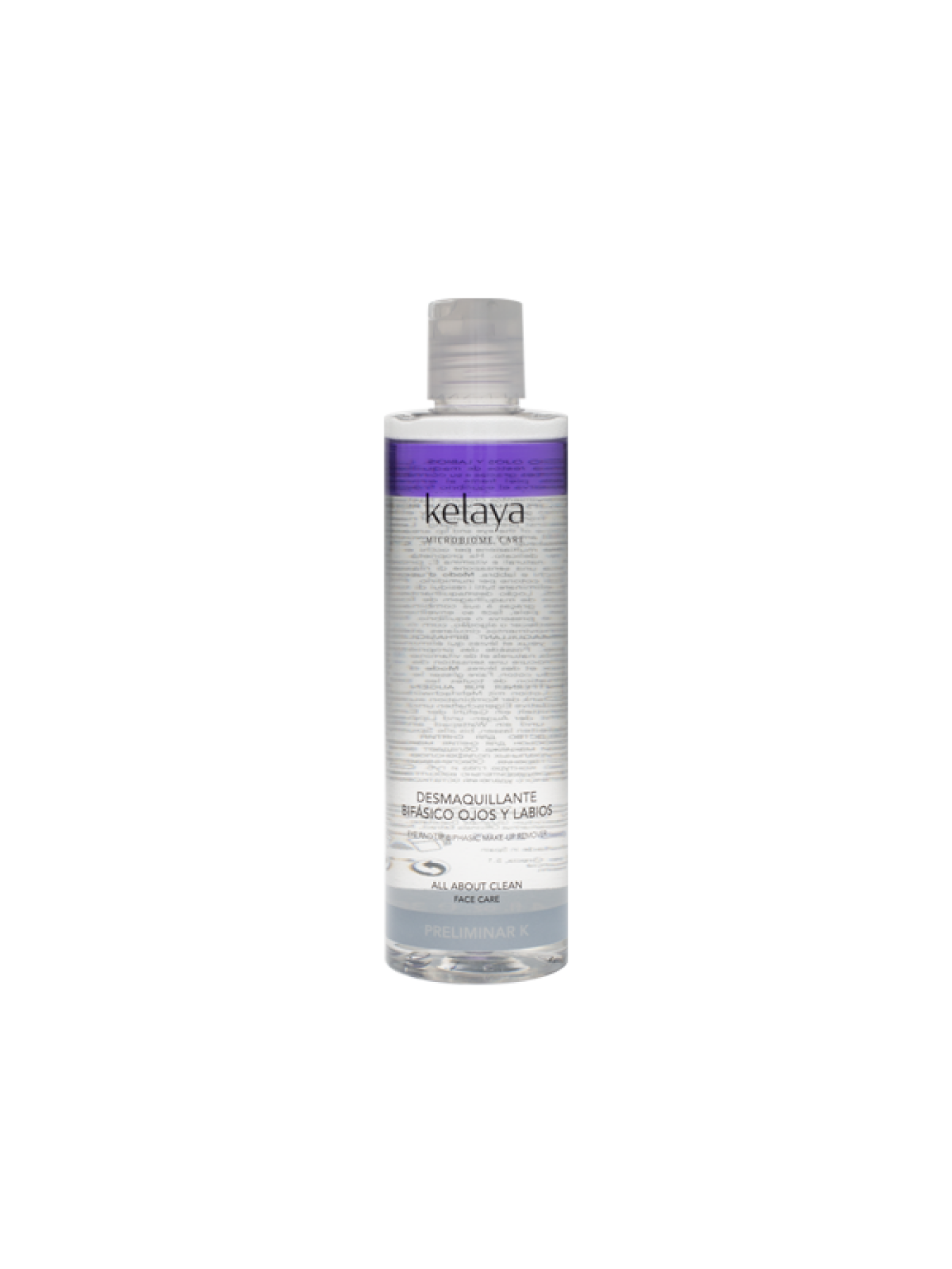 Kelaya Preliminar K – kahefaasiline silma- ja huulemeigieemaldaja, 50/300 ml