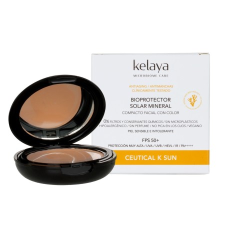 Kelaya минеральная пудра SPF 50+ с тоном защита от солнца 10 г