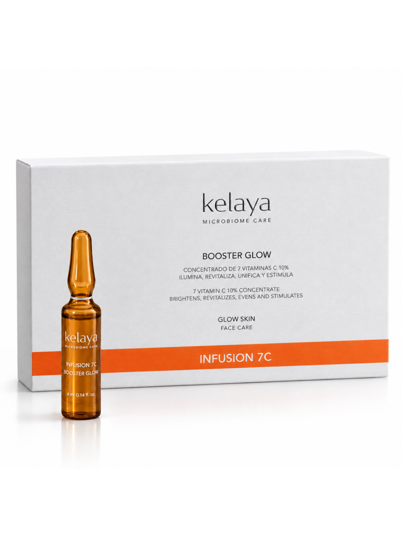 Kelaya Infusion 7C Glow Skin näobooster 10% C-vitamiin 6x4 ml